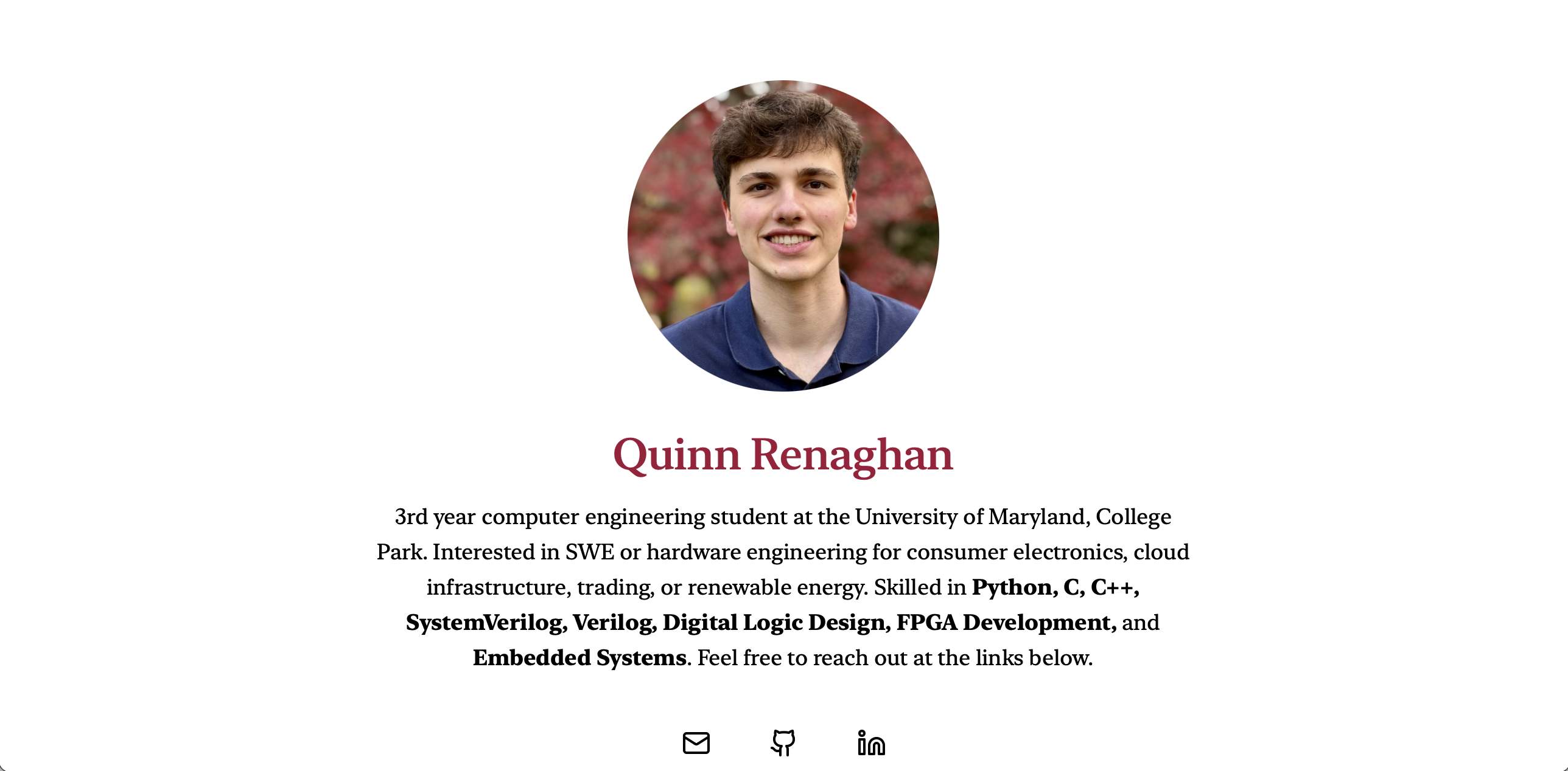 Personal Website